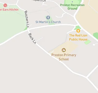 map for Preston Primary School