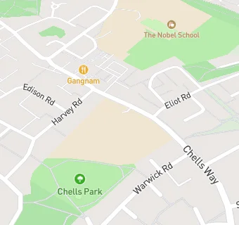 map for Stevenage Education Support Centre