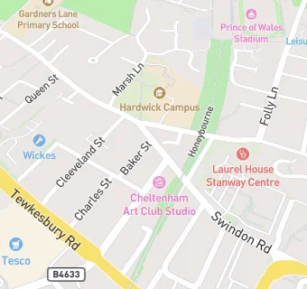 map for Corner Shop