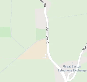 map for Great Easton Church of England Voluntary Aided Primary School