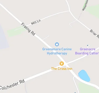 map for The Great Bromley Cross Inn