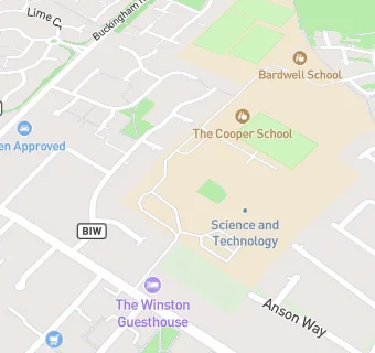 map for The Cooper School