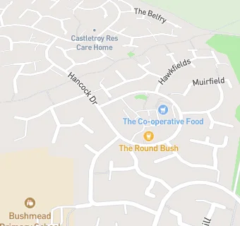 map for Bushmead Court