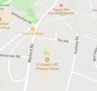 map for St Joseph's RC Primary School