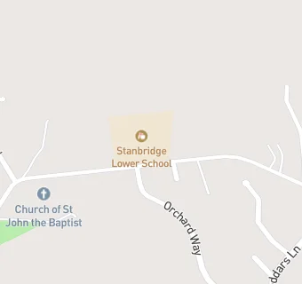 map for Stanbridge Lower School