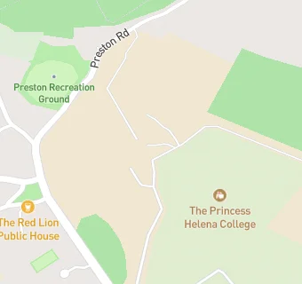 map for Princess Helena College