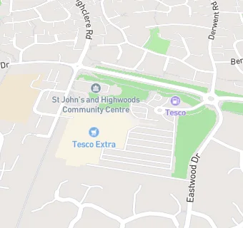 map for Tesco Instore Pharmacy