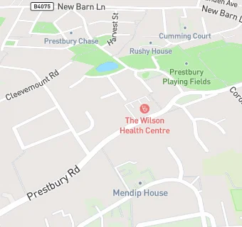 map for Prestbury Park Medical - Formerly Crescent Bakery