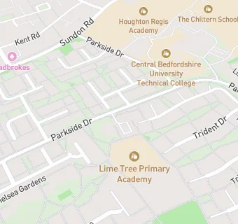 map for Lime Tree Primary Academy