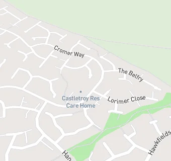 map for Castletroy Res Care Home