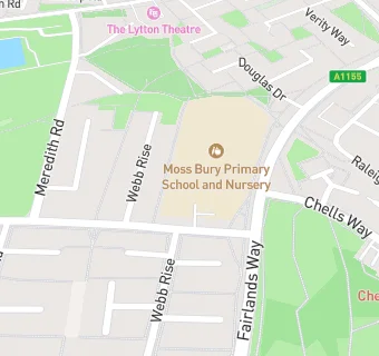 map for Moss Bury Primary School and Nursery