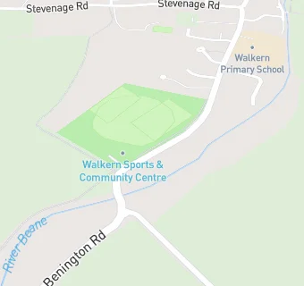 map for Graveley Cricket Club