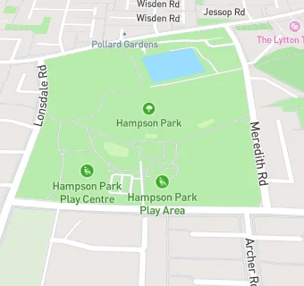 map for Pin Green Community Association / Hampson Park Coffee Shop