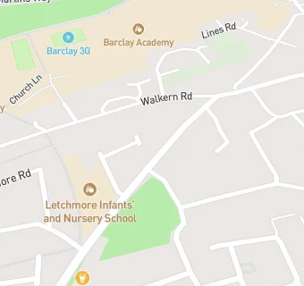 map for Letchmore Infants School