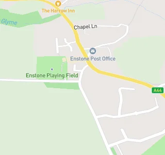 map for Enstone Sports & Social Club