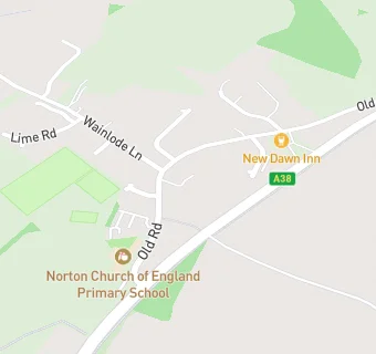 map for Norton Church of England Primary School