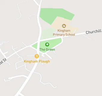 map for The Kingham Plough