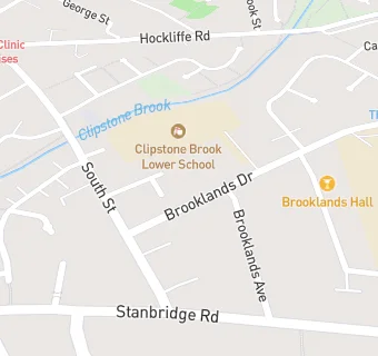 map for Clipstone Brook Lower School