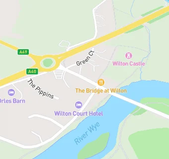 map for The Bridge House Hotel