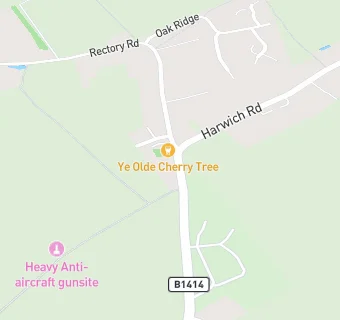 map for Ye Olde Cherry Tree