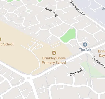 map for Brinkley Grove Primary School