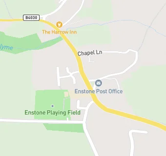 map for Enstone Primary School