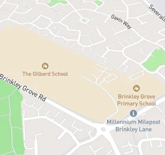 map for The Trinity School