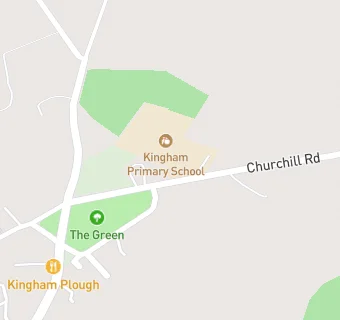 map for Kingham Primary School