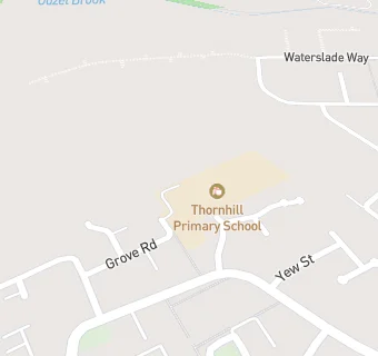 map for Thornhill Primary School