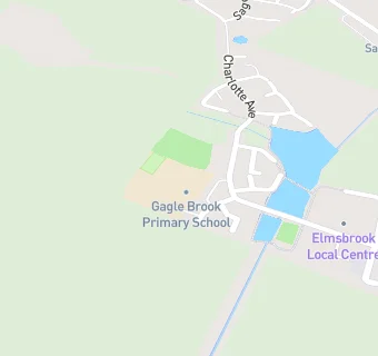 map for Gagle Brook Primary School