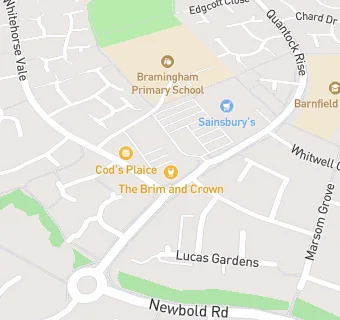 map for Sainsbury's