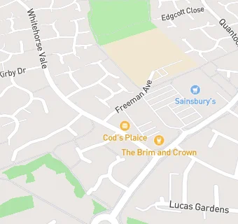 map for Bramingham Dental Surgery