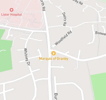 map for The Marquis Of Granby