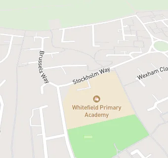 map for Whitefield Primary Academy