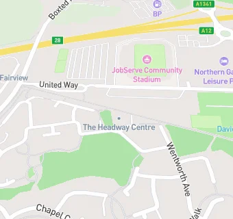 map for The St Aubyn Centre Education Department