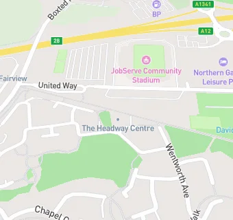 map for Headway Essex