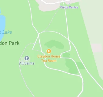 map for Embers Camping Claydon