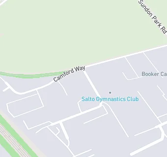 map for Salto Gymnastics Club