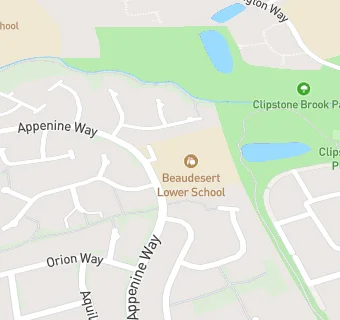 map for Beaudesert Lower School