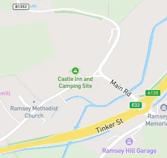 map for Castle Inn