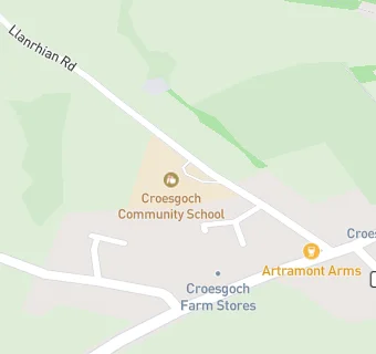 map for Ysgol Gymunedol Croesgoch