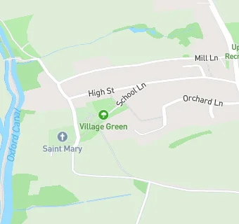 map for The Heyfords CofE Primary School