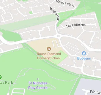 map for Round Diamond Primary School