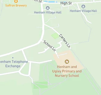 map for Henham And Ugley Primary School