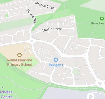 map for Round Diamond Primary School