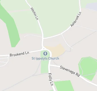 map for St Ippolyts Church of England Aided Primary School