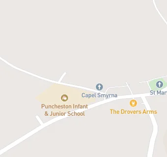 map for Puncheston C P School