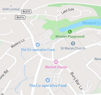 map for Newent Dental Care