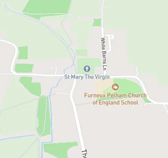 map for Furneaux Pelham C Of E School