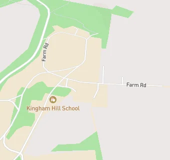 map for Kingham Hill School